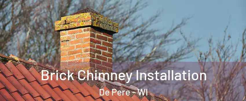  Brick Chimney Installation De Pere - WI