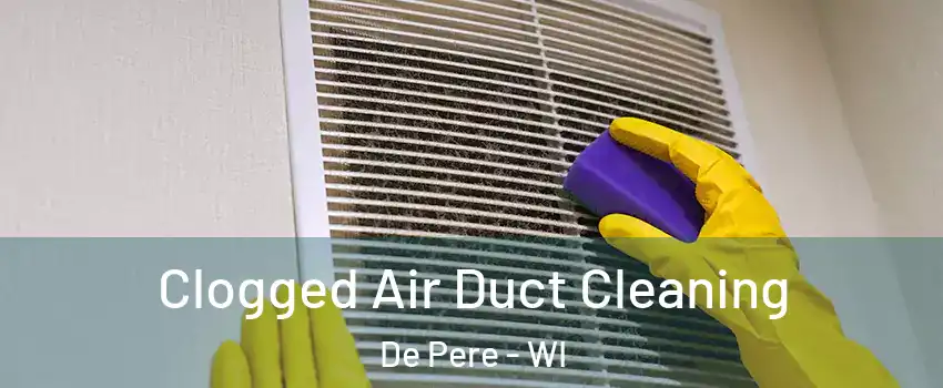  Clogged Air Duct Cleaning De Pere - WI