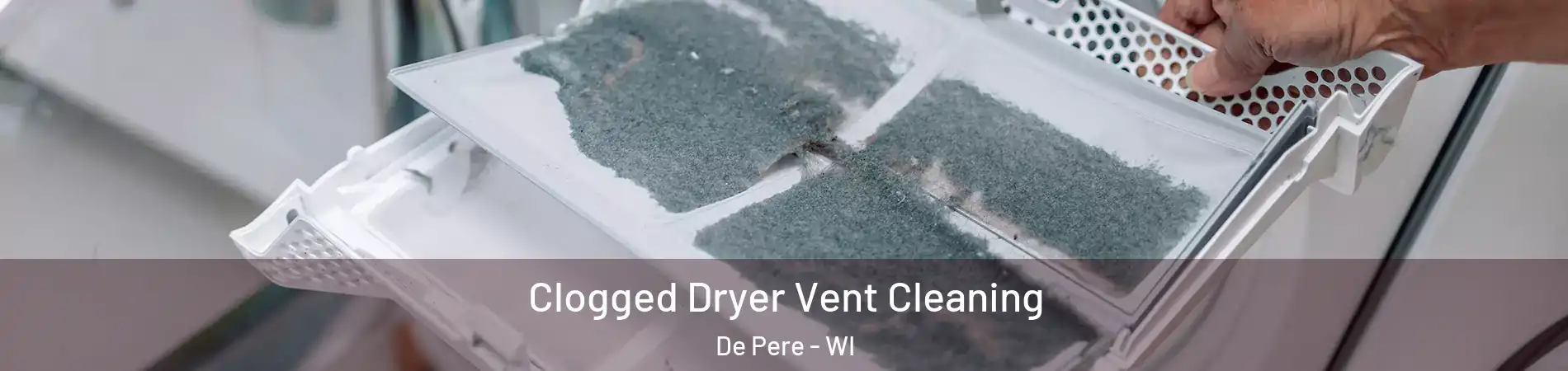  Clogged Dryer Vent Cleaning De Pere - WI