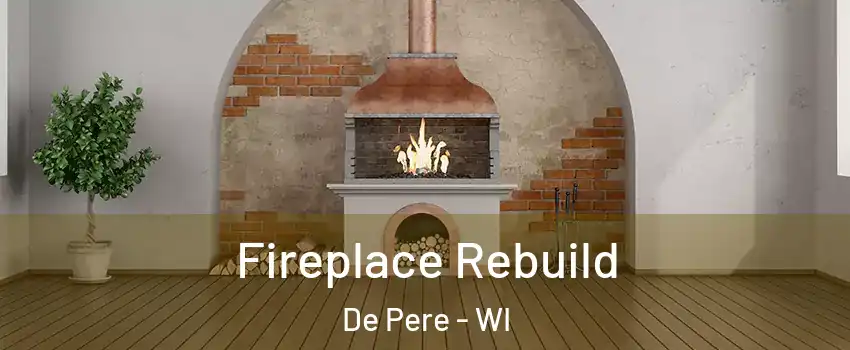  Fireplace Rebuild De Pere - WI
