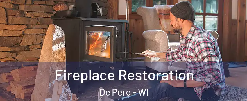  Fireplace Restoration De Pere - WI