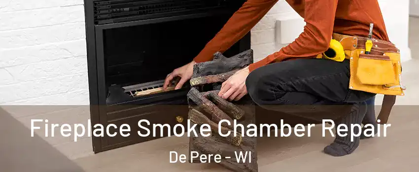  Fireplace Smoke Chamber Repair De Pere - WI