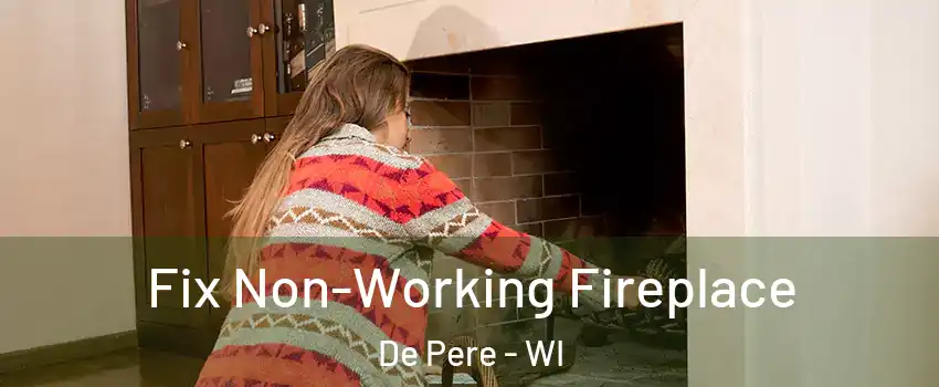  Fix Non-Working Fireplace De Pere - WI