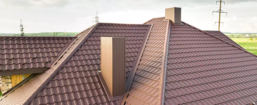 Residential Chimney Flashing Restoration in De Pere, WI