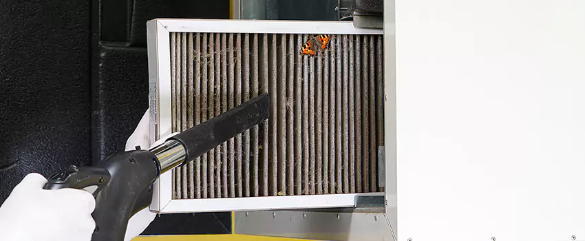 Clogged Air Duct Cleaning Process in De Pere, WI