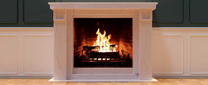 Decorative Electric Fireplace Installation in De Pere, Wisconsin