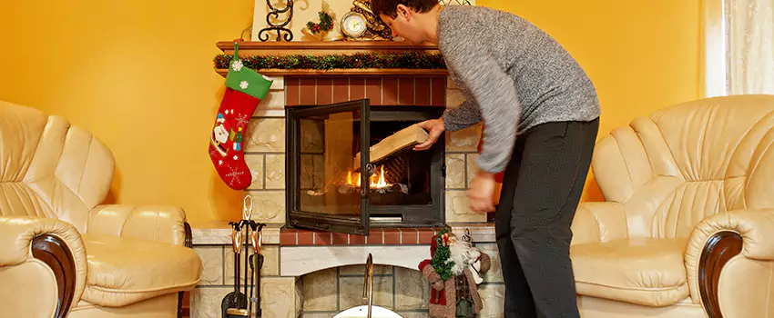 Gas to Wood-Burning Fireplace Conversion Services in De Pere, Wisconsin
