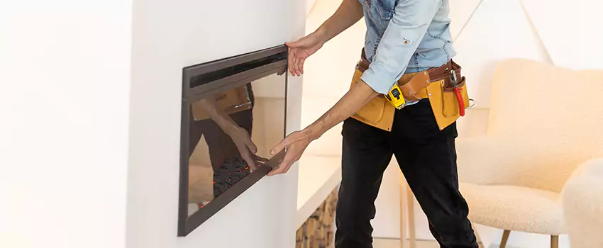 Metal Fireplace Installation in De Pere, Wisconsin