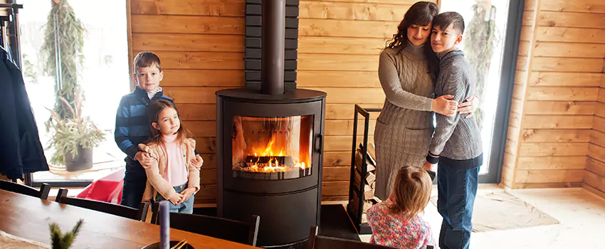 Morso Cast Iron Fireplace Insert Installation in De Pere, Wisconsin