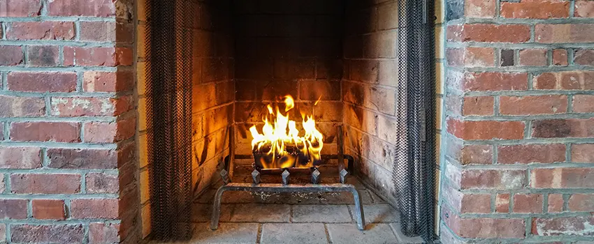 Repairing Damaged Fireplace Tiles in De Pere, Wisconsin