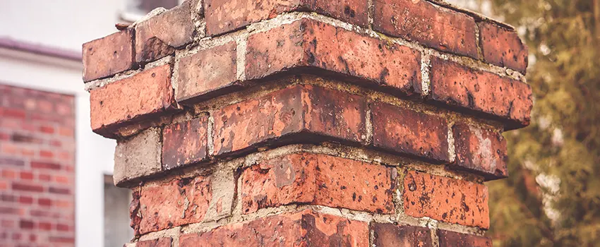 Cracked Chimney Bricks Repair Cost in De Pere, Wisconsin