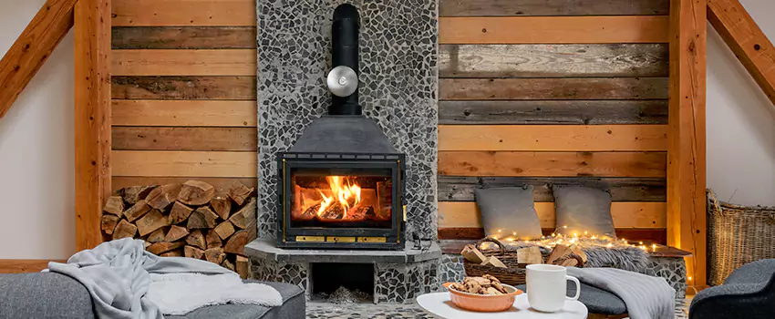 Thelin Hearth Products Direct Vent Gas Stove Fireplace Inspection in De Pere, Wisconsin