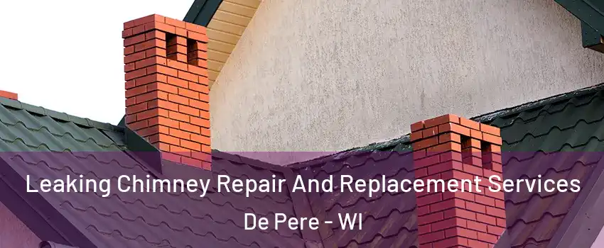  Leaking Chimney Repair And Replacement Services De Pere - WI