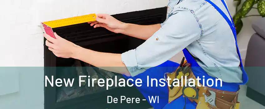  New Fireplace Installation De Pere - WI