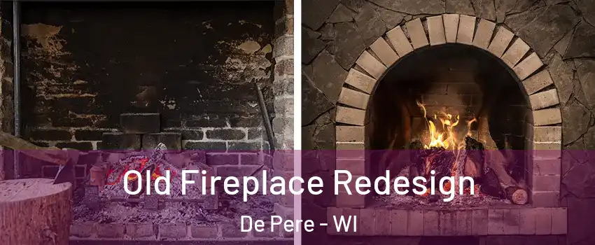  Old Fireplace Redesign De Pere - WI