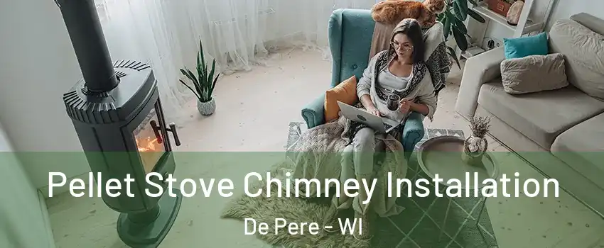  Pellet Stove Chimney Installation De Pere - WI