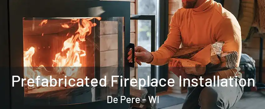  Prefabricated Fireplace Installation De Pere - WI