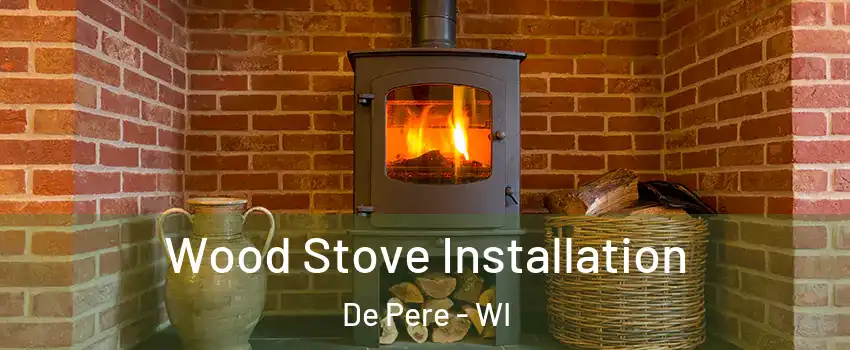  Wood Stove Installation De Pere - WI